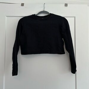 ASOS Cropped Black Long Sleeve